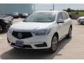 2017 White Diamond Pearl Acura MDX Technology  photo #3