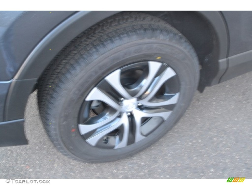 2017 RAV4 LE - Magnetic Gray Metallic / Black photo #9