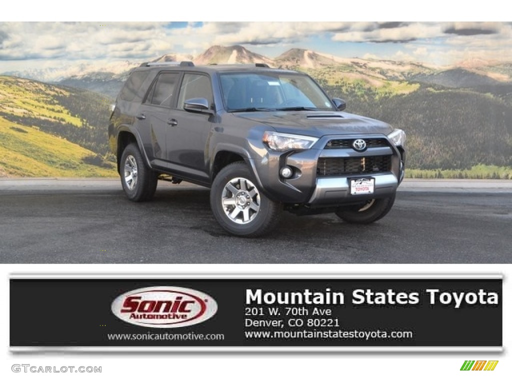 2016 4Runner Trail 4x4 - Magnetic Gray Metallic / Black photo #1