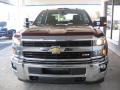 2017 Butte Red Metallic Chevrolet Silverado 2500HD LT Crew Cab 4x4  photo #18