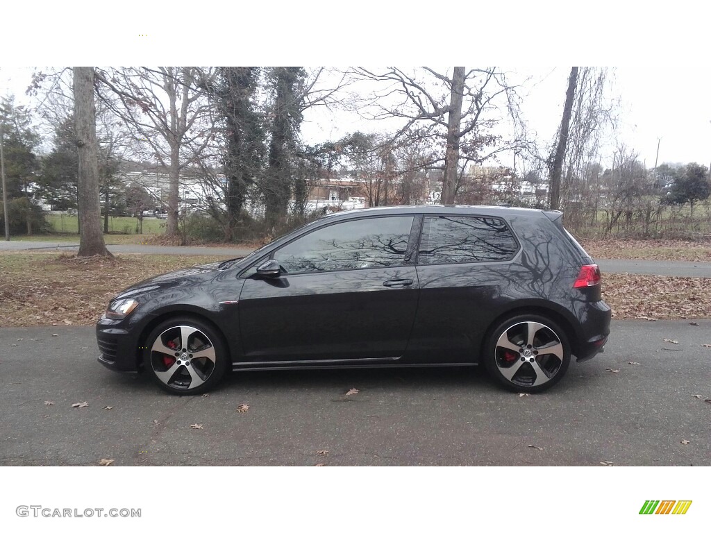 Carbon Steel Metallic 2016 Volkswagen Golf GTI 2 Door 2.0T S Exterior Photo #117777412
