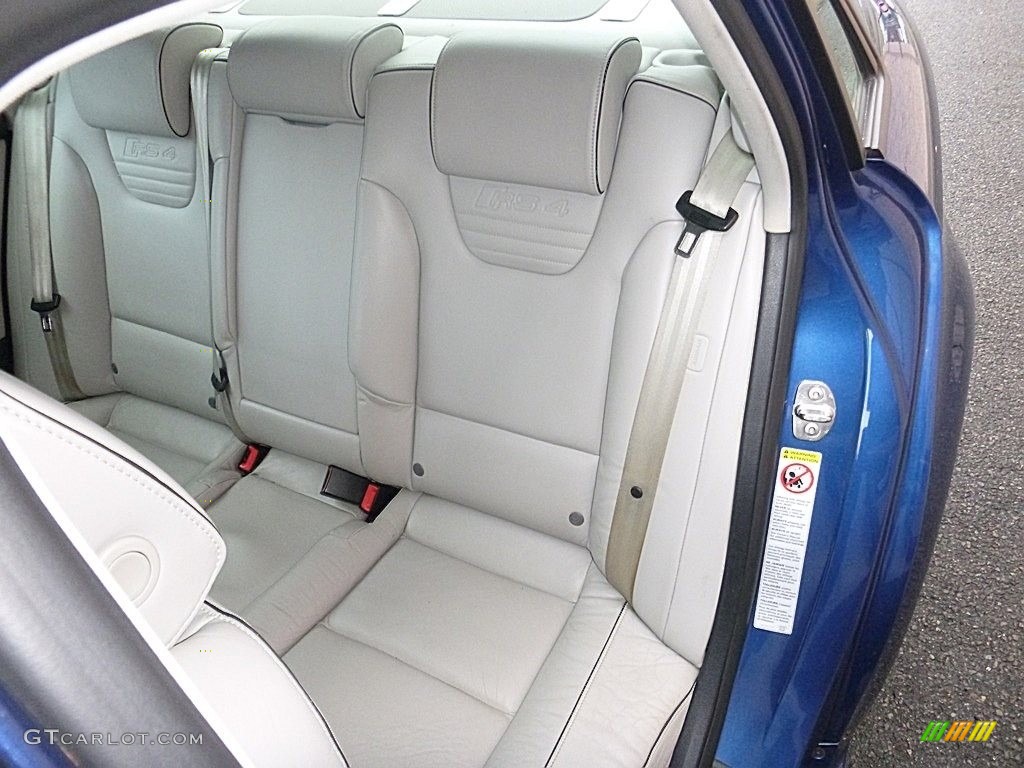 2008 RS4 4.2 quattro Sedan - Mugello Blue Pearl Effect / Silver photo #14