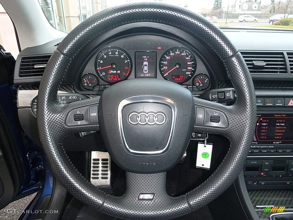 2008 Audi RS4 4.2 quattro Sedan Steering Wheel Photos
