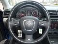 2008 Audi RS4 Silver Interior Steering Wheel Photo