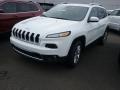 2017 Bright White Jeep Cherokee Limited 4x4  photo #1