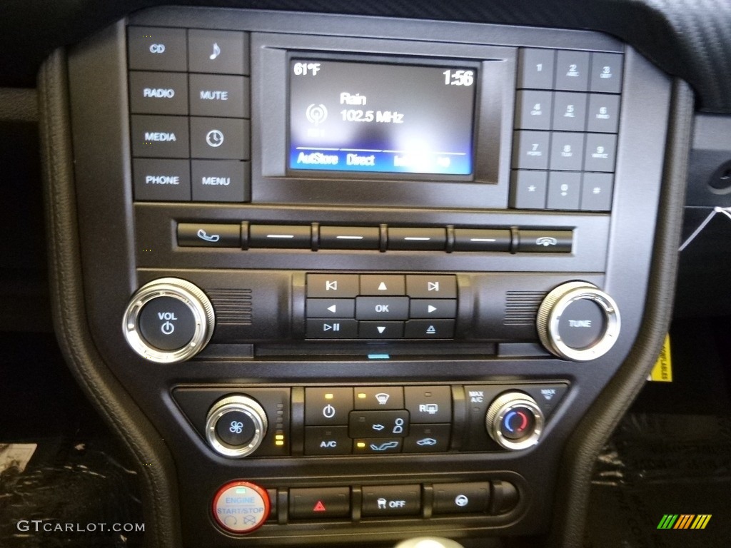 2017 Mustang V6 Convertible - Grabber Blue / Ebony photo #14