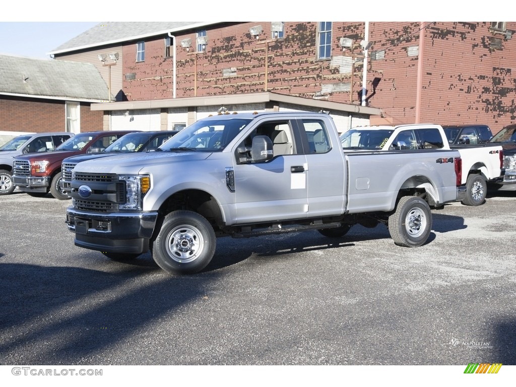 2017 Ingot Silver Ford F250 Super Duty Xl Supercab 4x4 117773451 2017 F250 Super Duty Xl Supercab 4x4 Ingot Silver Medium Earth Gray Photo