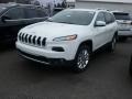 2017 Bright White Jeep Cherokee Limited 4x4  photo #1