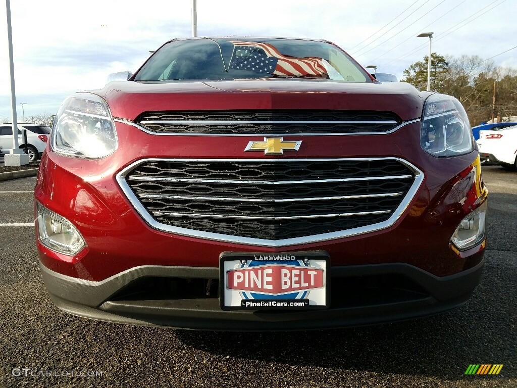 2017 Equinox Premier AWD - Siren Red Tintcoat / Jet Black photo #2