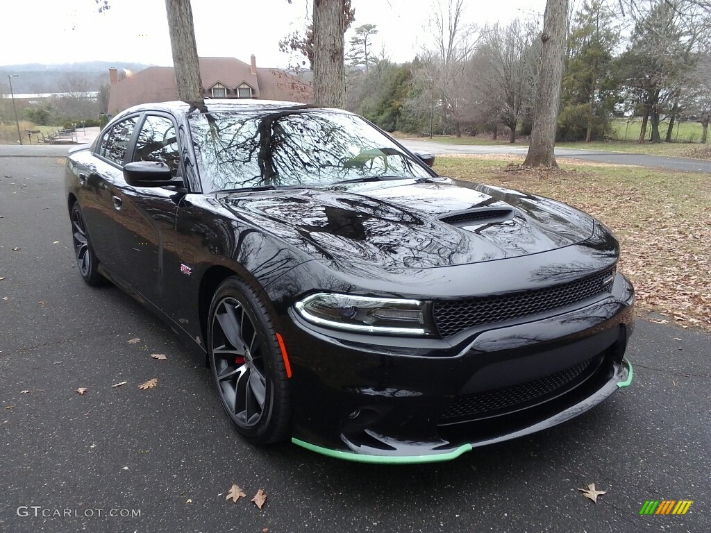 2017 Charger R/T Scat Pack - Pitch-Black / Black photo #4