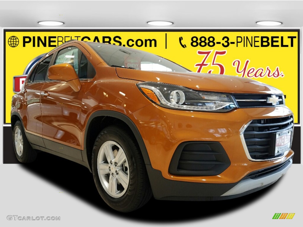 2017 Trax LT - Orange Burst Metallic / Jet Black/­Brandy photo #1