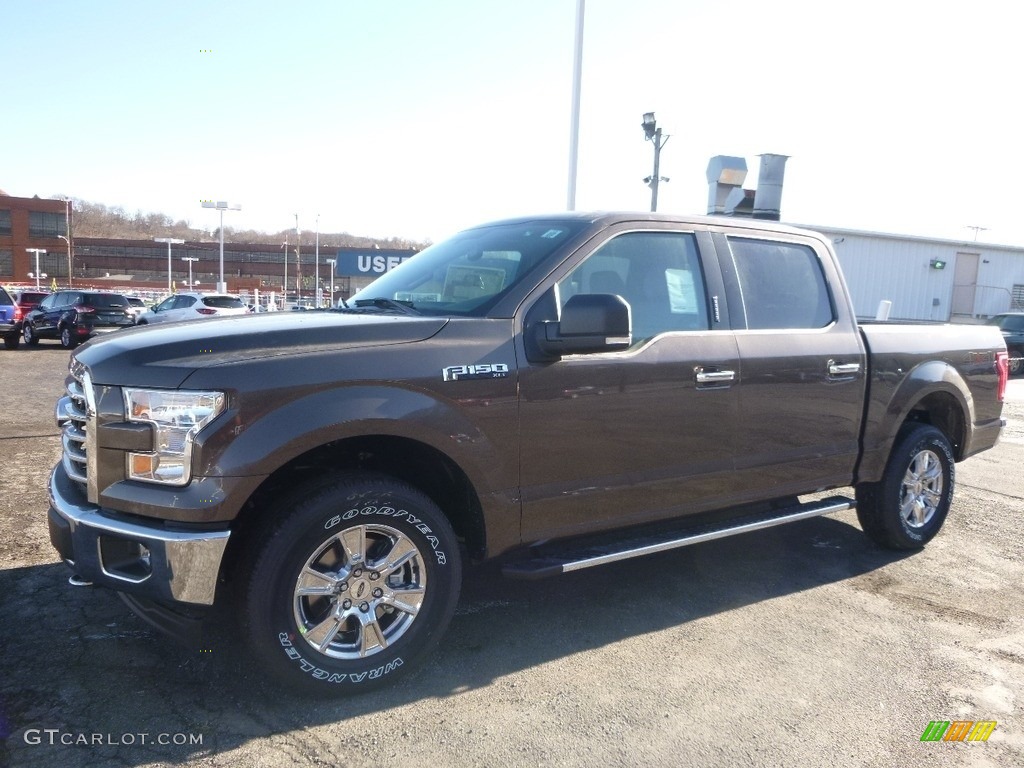 2017 F150 XLT SuperCrew 4x4 - Caribou / Earth Gray photo #6