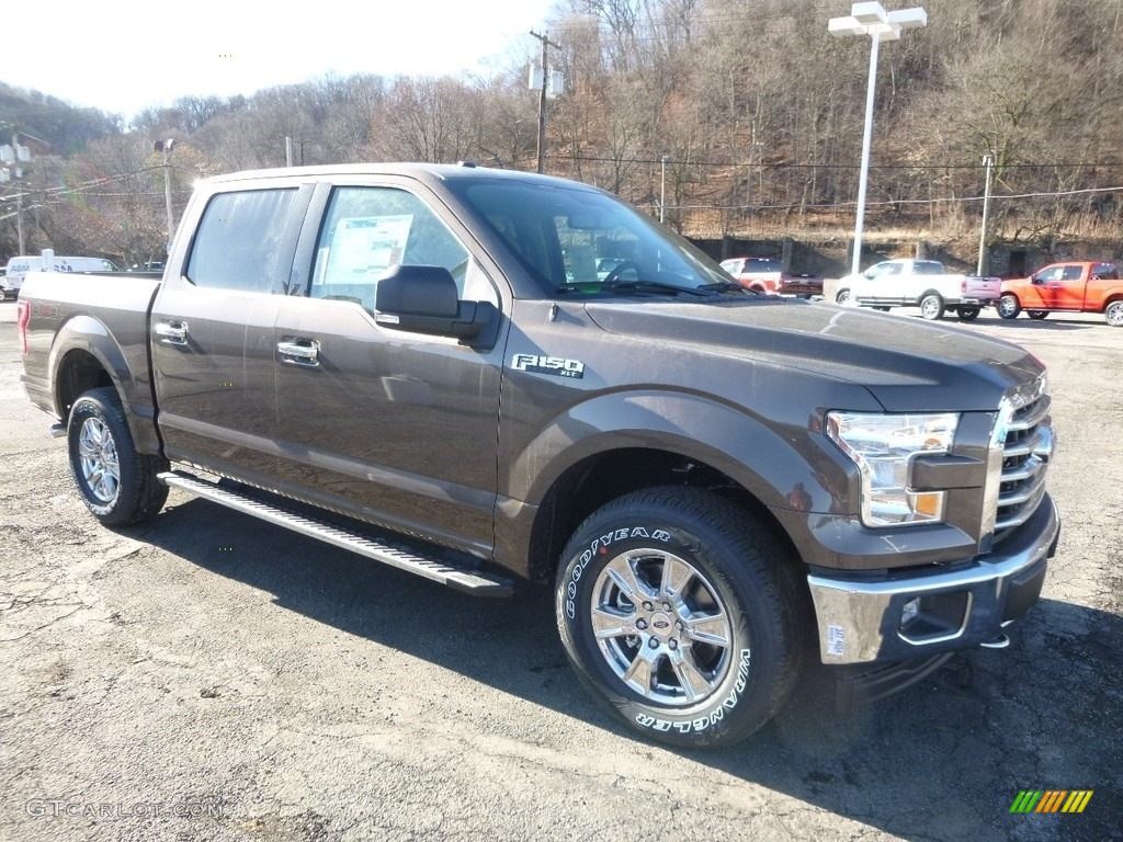 2017 F150 XLT SuperCrew 4x4 - Caribou / Earth Gray photo #8