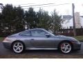 2002 Seal Grey Metallic Porsche 911 Carrera 4S Coupe  photo #7