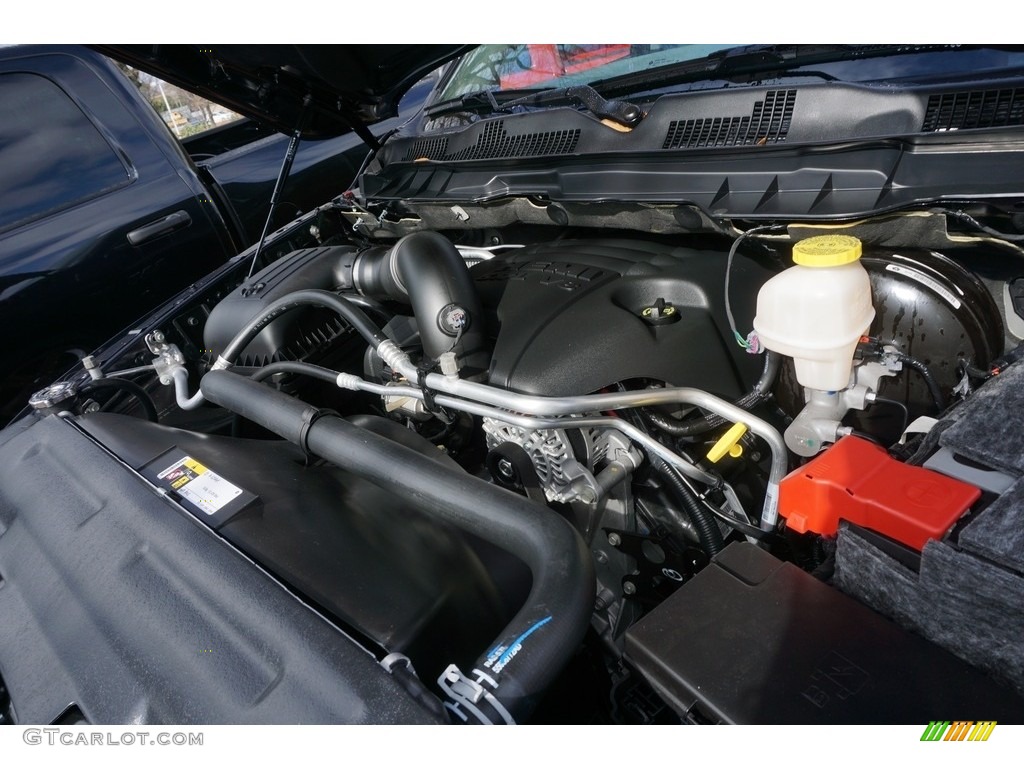 2017 1500 Express Quad Cab 4x4 - Maximum Steel Metallic / Black/Diesel Gray photo #6