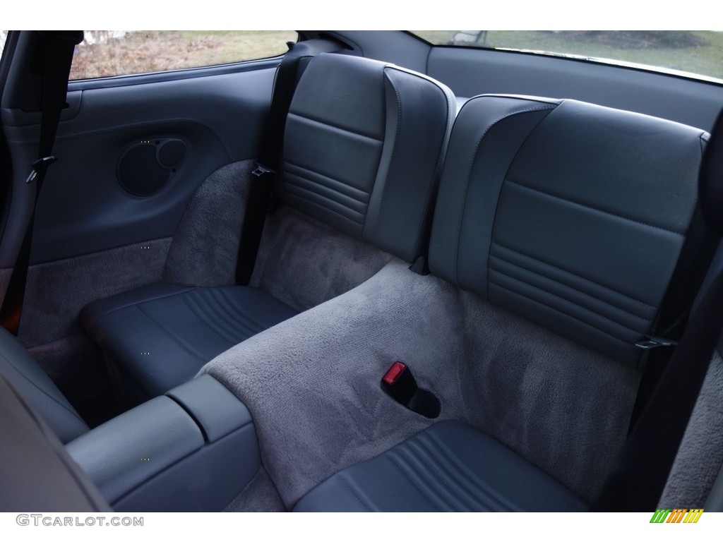2002 911 Carrera 4S Coupe - Seal Grey Metallic / Graphite Grey photo #17