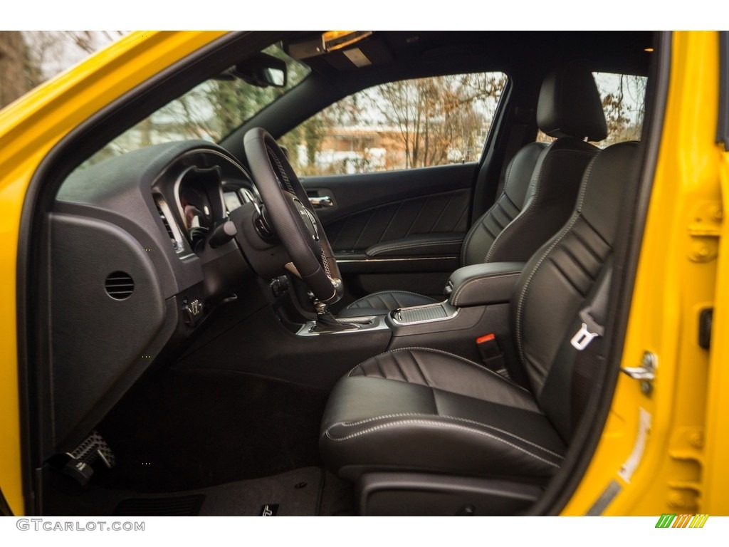 Black Interior 2017 Dodge Charger SRT Hellcat Photo #117783784