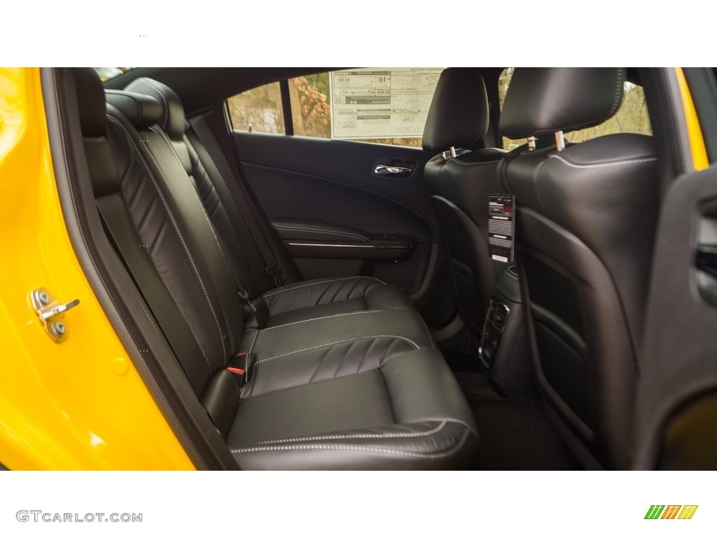 2017 Charger SRT Hellcat - Yellow Jacket / Black photo #13