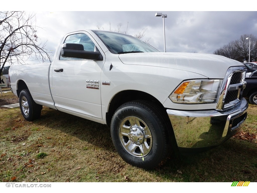 2017 2500 Tradesman Regular Cab - Bright White / Black/Diesel Gray photo #4