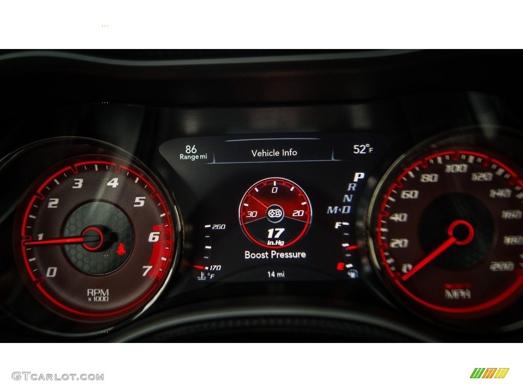 2017 Dodge Charger SRT Hellcat Gauges Photo #117783958
