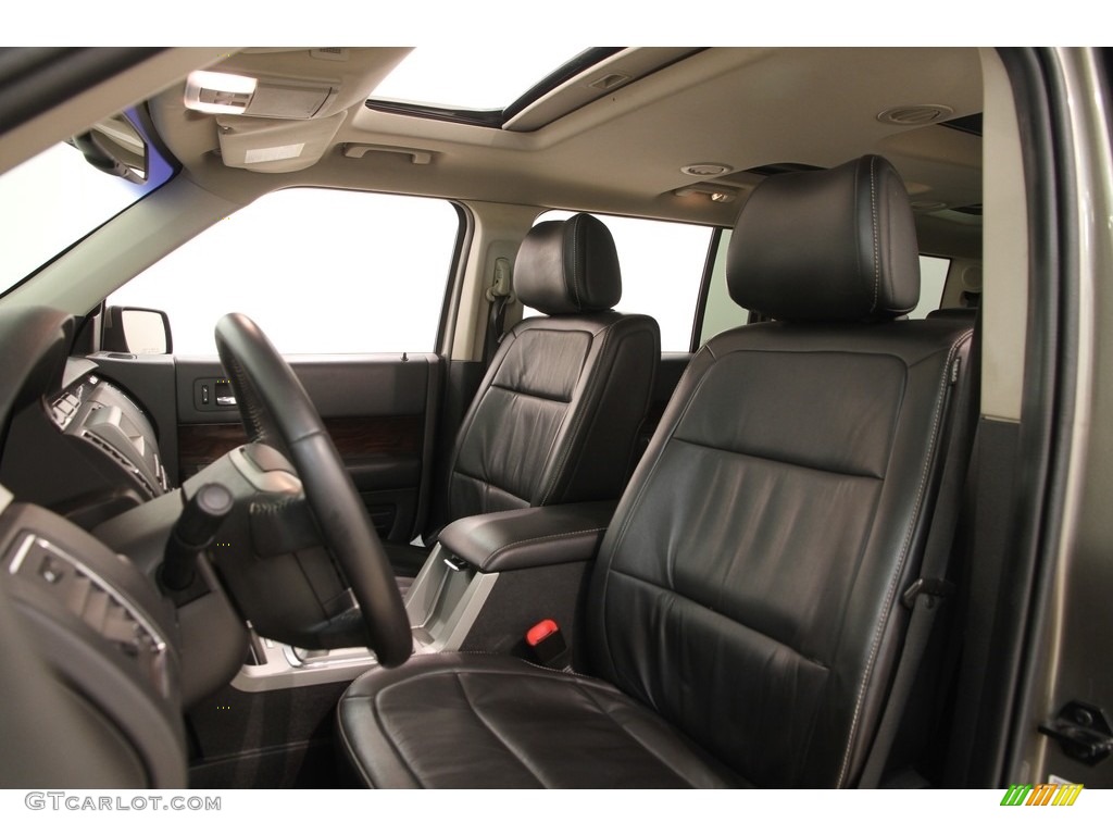 2012 Flex SEL - Mineral Gray Metallic / Charcoal Black photo #6