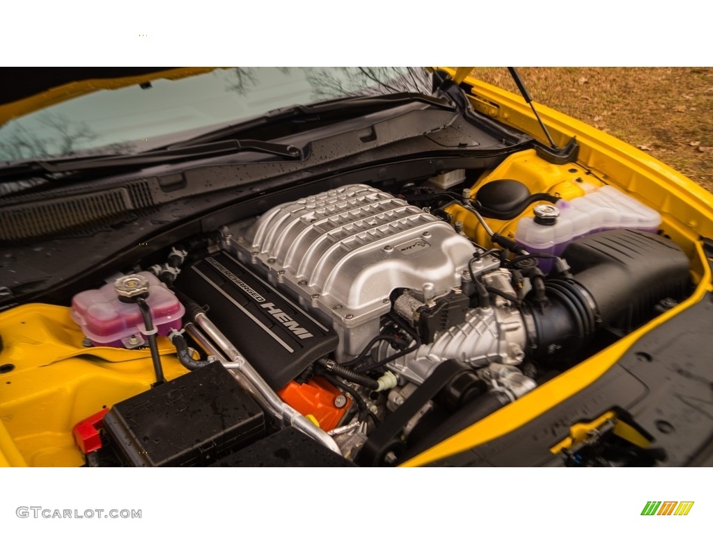 2017 Dodge Charger SRT Hellcat 6.2 Liter Supercharged HEMI OHV 16-Valve VVT V8 Engine Photo #117784174
