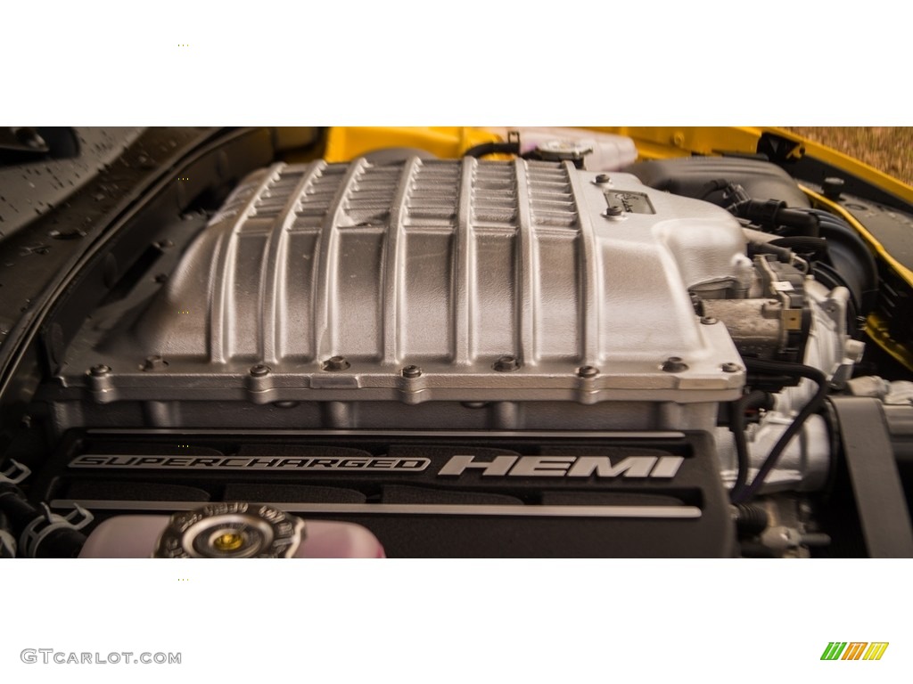 2017 Dodge Charger SRT Hellcat 6.2 Liter Supercharged HEMI OHV 16-Valve VVT V8 Engine Photo #117784195