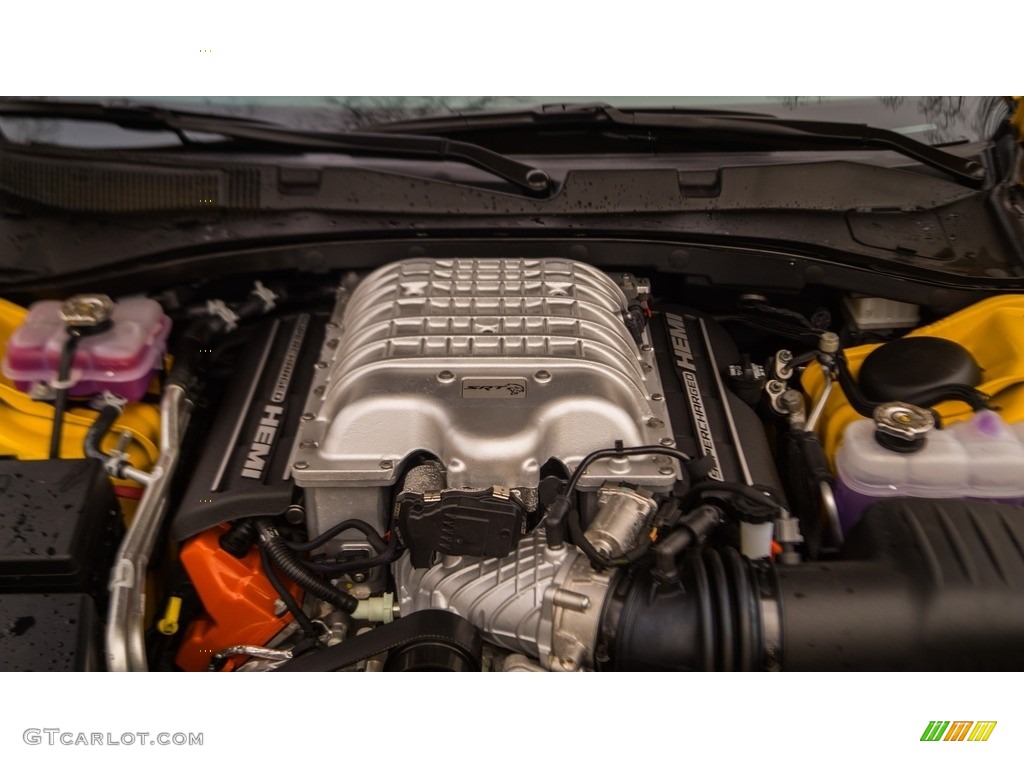 2017 Dodge Charger SRT Hellcat 6.2 Liter Supercharged HEMI OHV 16-Valve VVT V8 Engine Photo #117784216