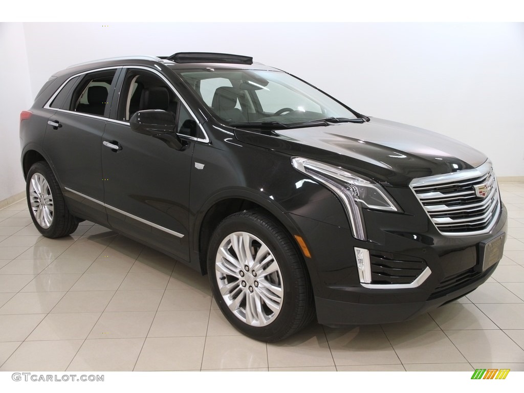 Stellar Black Metallic 2017 Cadillac XT5 Premium Luxury Exterior Photo #117784270