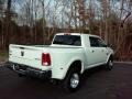 Pearl White - 3500 Laramie Mega Cab 4x4 Dual Rear Wheel Photo No. 8