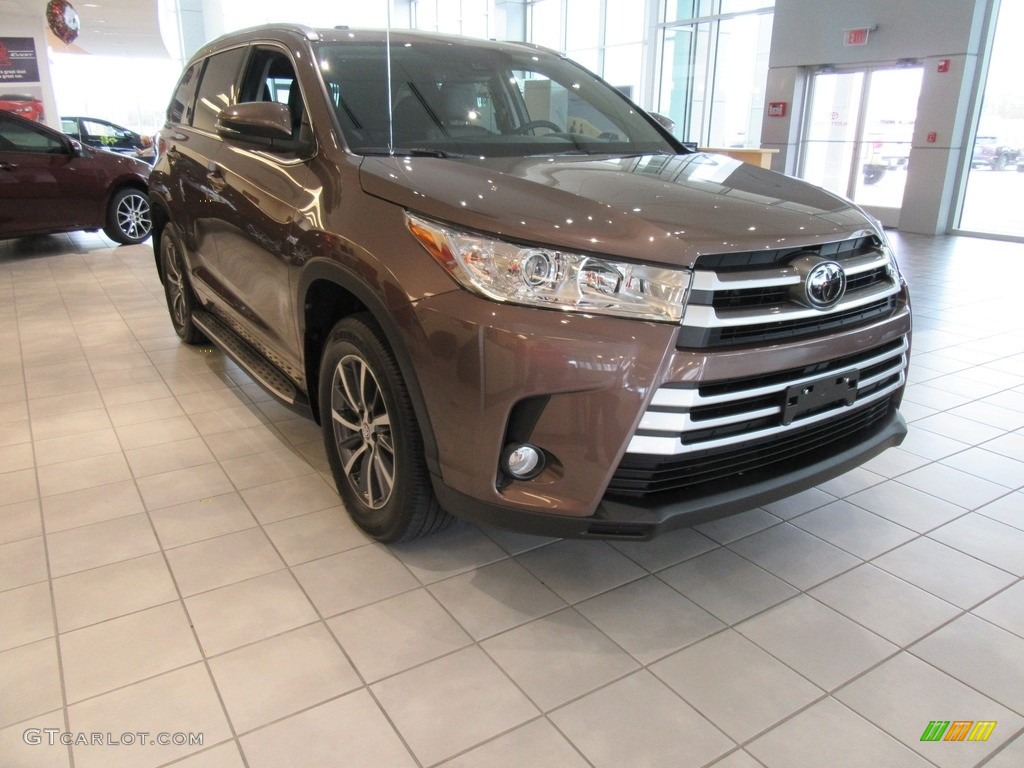 2017 Highlander XLE - Toasted Walnut Pearl / Black photo #2