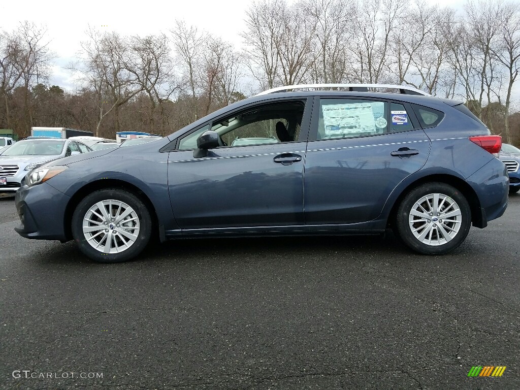 Carbide Gray Metallic 2017 Subaru Impreza 2.0i Premium 5-Door Exterior Photo #117785785
