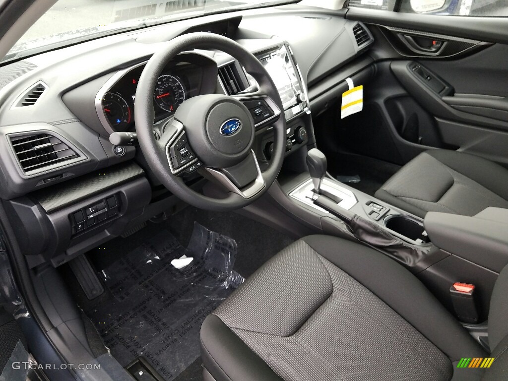 Black Interior 2017 Subaru Impreza 2.0i Premium 5-Door Photo #117785884