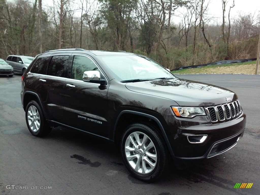 2017 Grand Cherokee Limited 4x4 - Luxury Brown Pearl / Black/Light Frost Beige photo #4