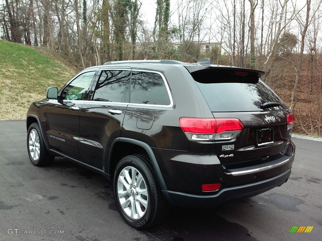 2017 Grand Cherokee Limited 4x4 - Luxury Brown Pearl / Black/Light Frost Beige photo #8