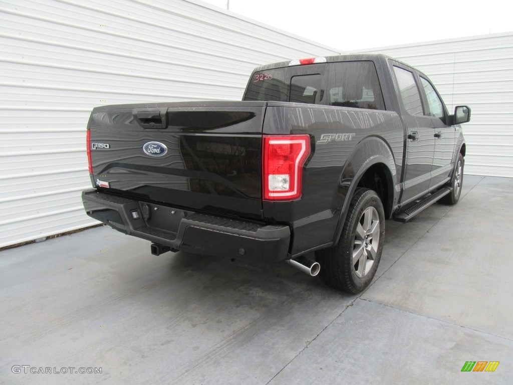 2017 F150 XLT SuperCrew - Shadow Black / Black photo #4