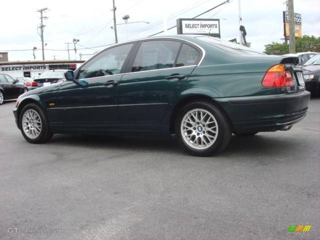 2000 3 Series 328i Sedan - Fern Green Metallic / Sand photo #3