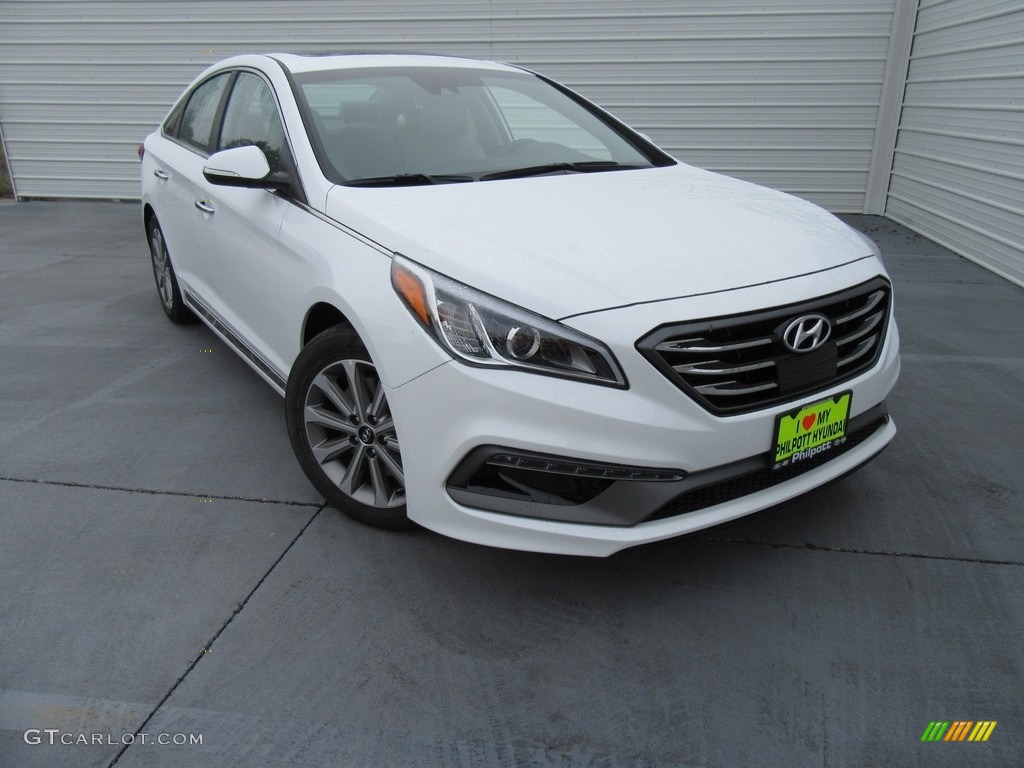 Quartz White Pearl Hyundai Sonata