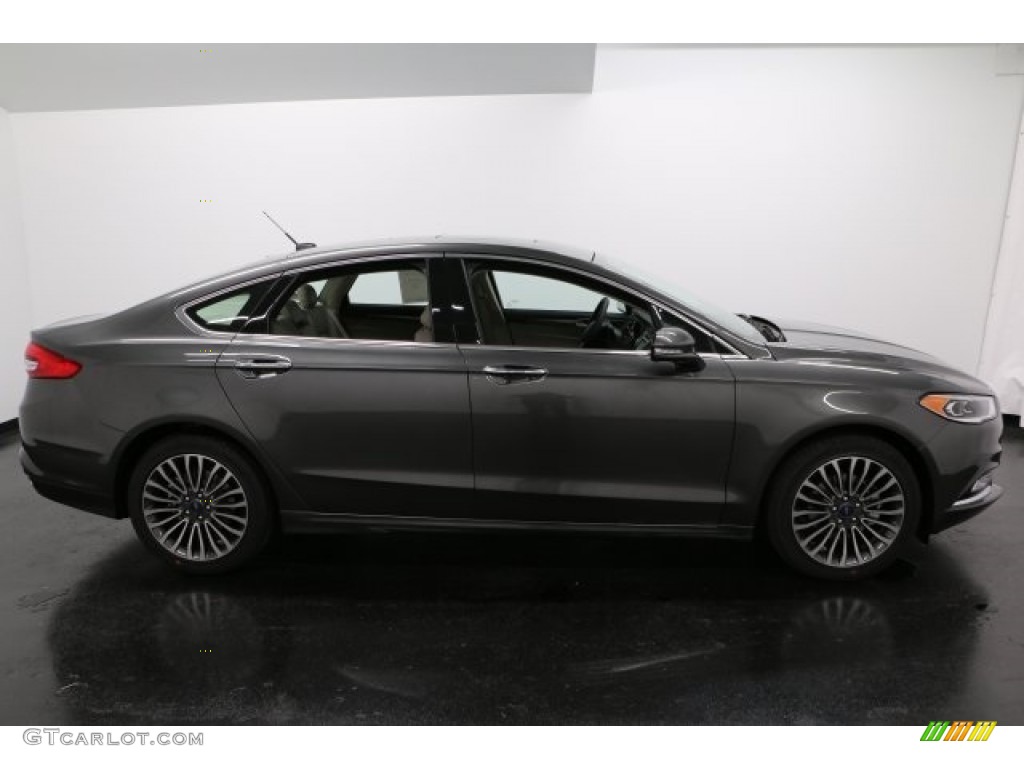 2017 Fusion SE AWD - Magnetic / Ebony photo #1