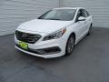 2017 Quartz White Pearl Hyundai Sonata Limited  photo #7