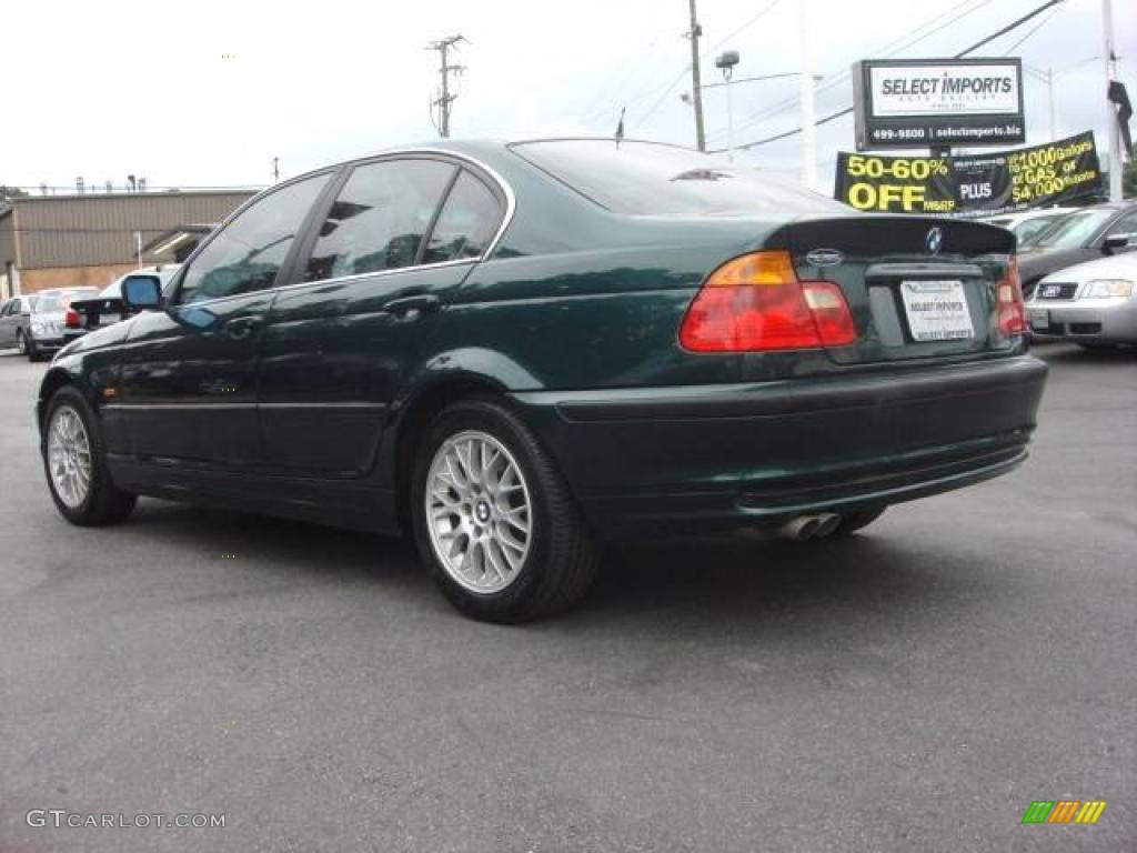 2000 3 Series 328i Sedan - Fern Green Metallic / Sand photo #4