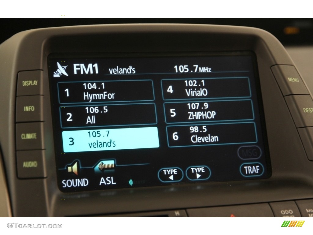 2007 Prius Hybrid - Seaside Blue Pearl / Dark Gray photo #10