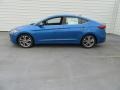 2017 Electric Blue Hyundai Elantra Limited  photo #6