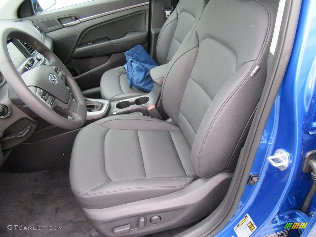 2017 Elantra Limited - Electric Blue / Black photo #22