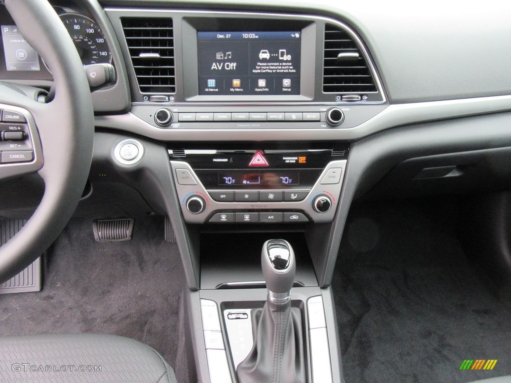 2017 Elantra Limited - Electric Blue / Black photo #25