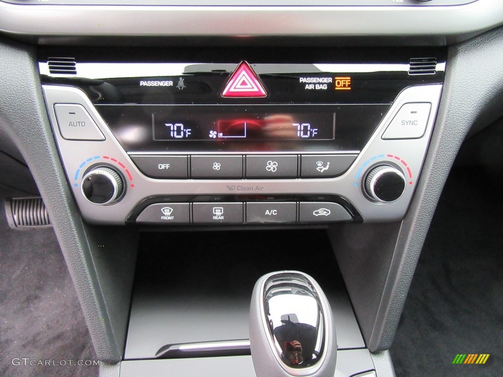 2017 Elantra Limited - Electric Blue / Black photo #27