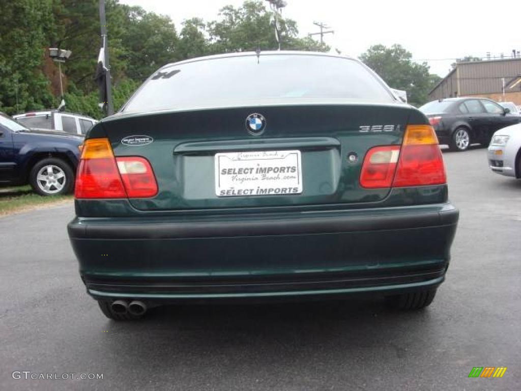 2000 3 Series 328i Sedan - Fern Green Metallic / Sand photo #5