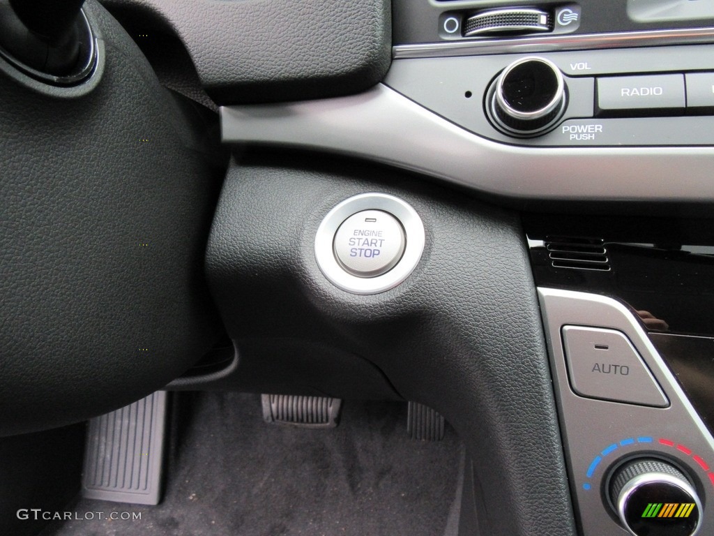 2017 Elantra Limited - Electric Blue / Black photo #30