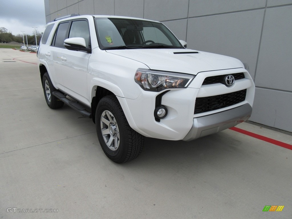 2016 4Runner Trail Premium 4x4 - Super White / Black photo #1