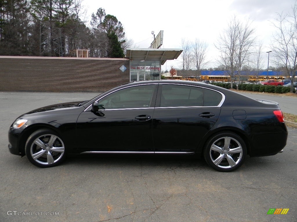 2007 GS 350 - Obsidian Black / Black photo #8